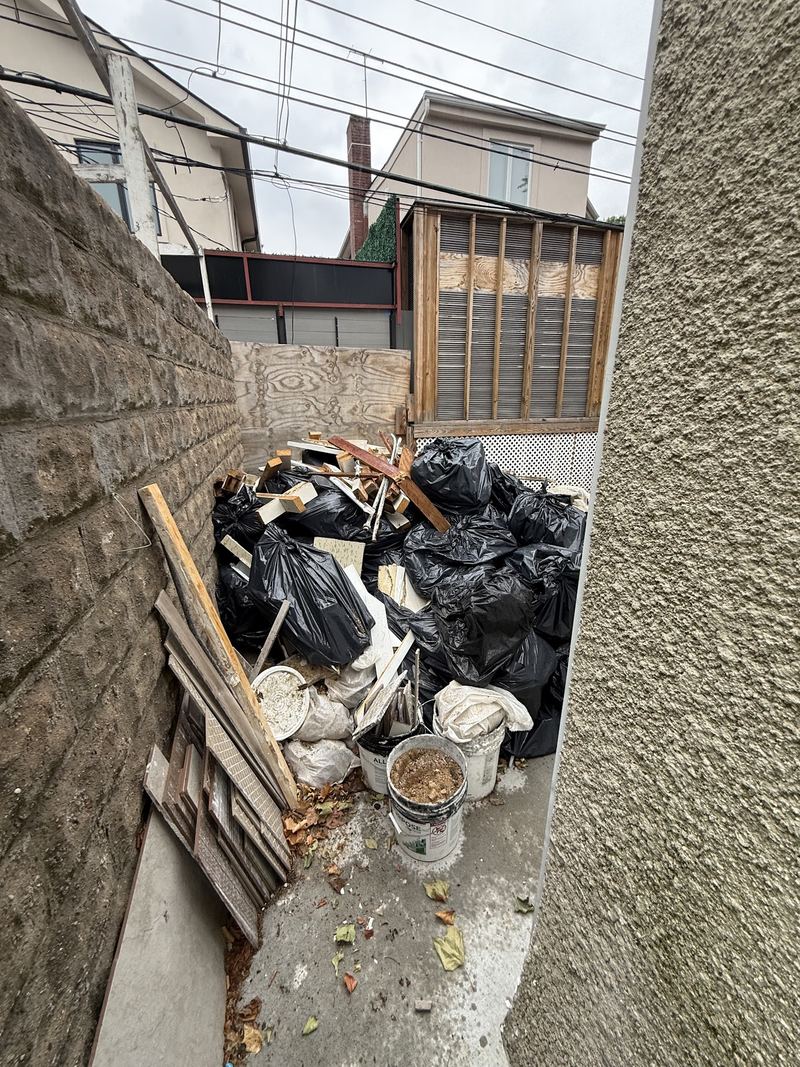 Junk removal job by JR Hauling and Removal Services